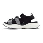 Peak Taichi Sandals Black/Grey/Milky White – Image 2