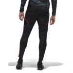 Pantalon ADIDAS survêtement Arsenal noir rouge 2022/23 – Image 2