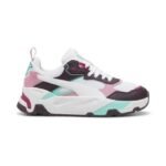 Trinity Jr Midnight Plum-PUMA White-Mint