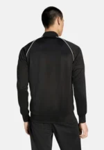 ENSEMBLE ADIDAS ORIGINALS Men's Black SST Zip Hoodie with Side Stripes – Image 2