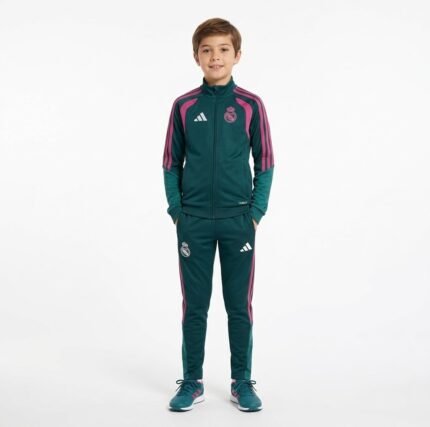 Real Madrid Survêtement Tiro 26 - Aurora Ivy/Rose Enfant