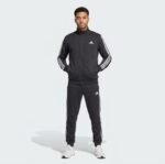 ENSEMBLE Adidas Sportswear Basic 3-Stripes Fleece Track Suit JI8878