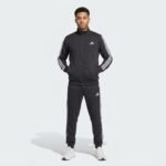 ENSEMBLE Adidas Sportswear Basic 3-Stripes Fleece Track Suit JI8878