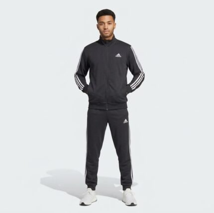 ENSEMBLE Adidas Sportswear Basic 3-Stripes Fleece Track Suit JI8878