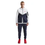 ENSEMBLE NIKE Tech Hoodie "Obsidian Speed Red"