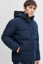 Winter jacket Jack & Jones Sky Captain Navy – Image 3