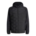 JACK & JONES EPERFECT HYBRID JACKET NOOS- Black – Image 3