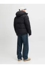 Jack & Jones 12282932 Puffer Coat DARK NAVY – Image 2
