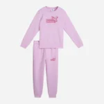 Ensemble puma Essentials Logo Lab Crew Tracksuit Kids – Image 4