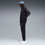 Ensemble Puma Poly Tape Suit Tracksuit Set Men Green 684853-75 – Image 2