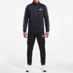 Ensemble Puma Poly Tape Suit Tracksuit Set Men Green 684853-75