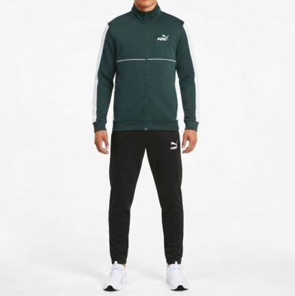 Ensemble Combinaison PUMA Spt pour homme – Noir Vert