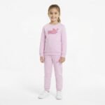 Ensemble puma Essentials Logo Lab Crew Tracksuit Kids