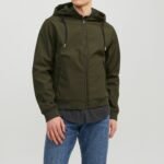 Jack & Jones Winter Jacket Softshell Waterproof and Windproof Rosin