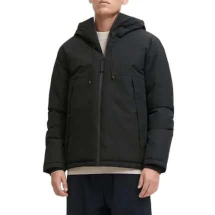 Jack & Jones Jcounion Light Padded Blocking Jacket - BLACK