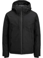 Jack & Jones Jcounion Light Padded Blocking Jacket - BLACK – Image 3