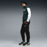 Ensemble Combinaison PUMA Spt pour homme – Noir Vert – Image 4